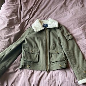 American Eagle Outfitters wool pilot jacket